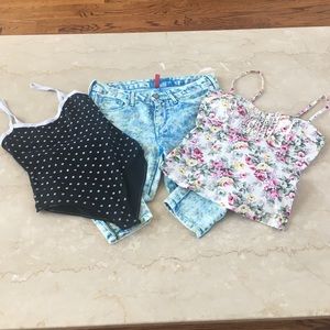 AABodySuit, H&MJeans & JoyceLeslieTop Bundle